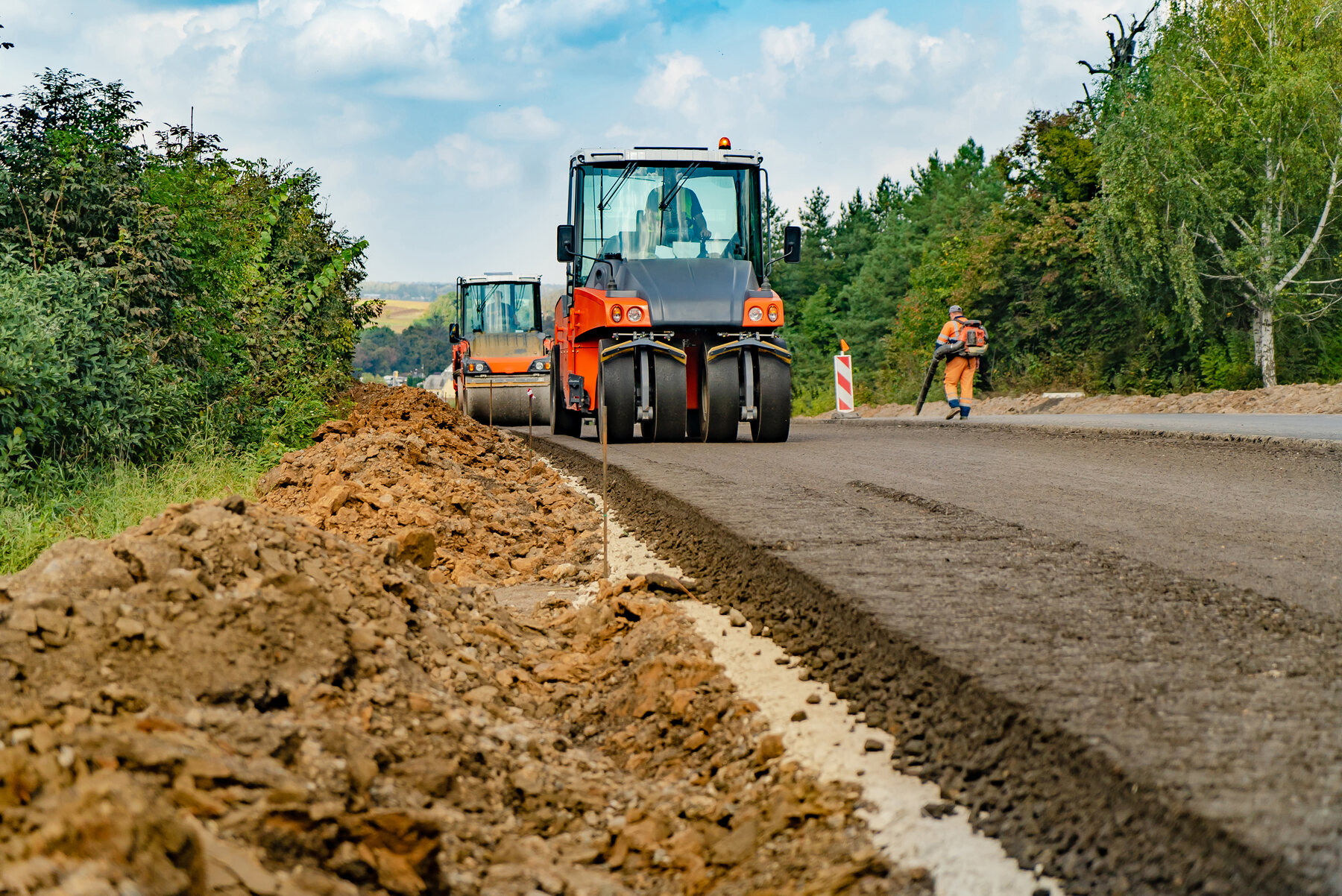 Road and highway construction